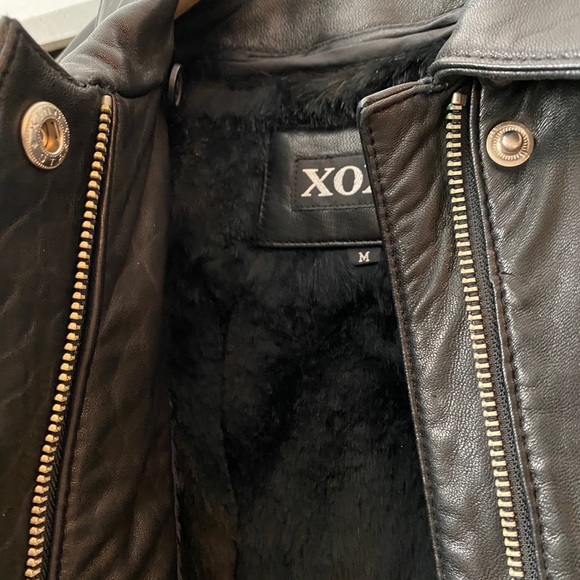 Leather jacket fur lined - Picture 4 of 14